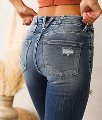 High Rise Ankle Skinny Jean