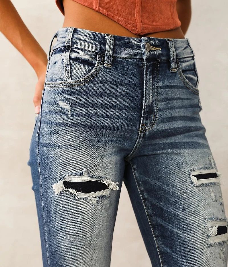 High Rise Ankle Skinny Jean