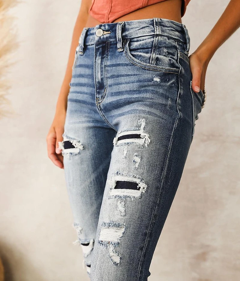 High Rise Ankle Skinny Jean