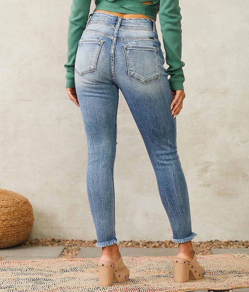 Kurvy Mid-Rise Ankle Skinny Jean