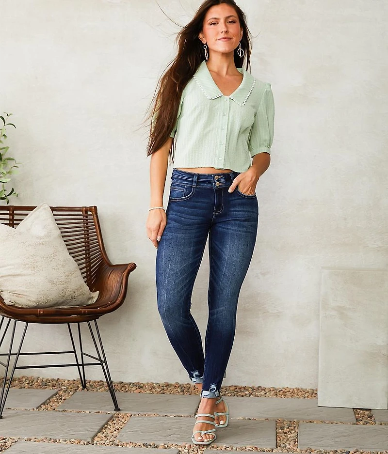 Low Rise Ankle Skinny Jean