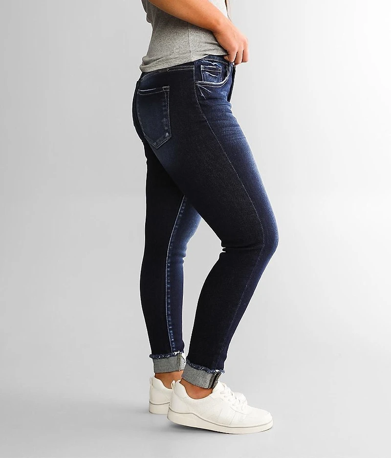 Kurvy Mid-Rise Ankle Skinny Jean