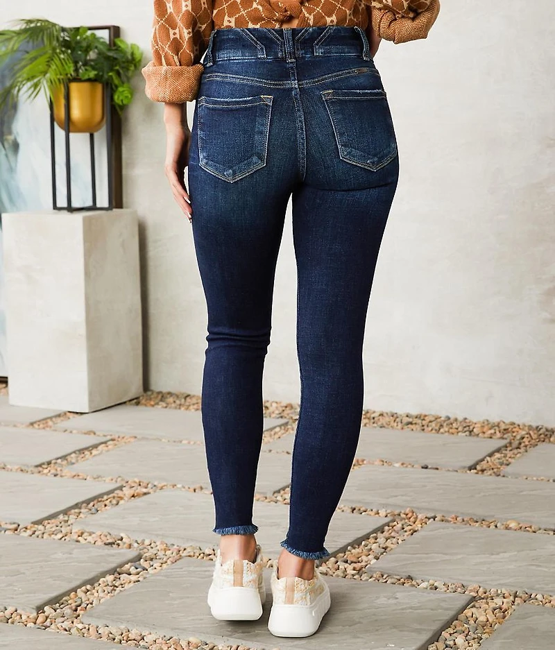 High Rise Ankle Skinny Jean