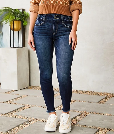 High Rise Ankle Skinny Jean