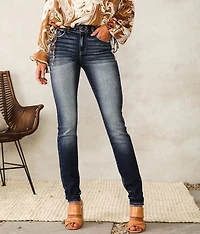 Mid-Rise Skinny Stretch Jean