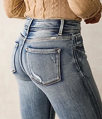 Kurvy Mid-Rise Straight Jean