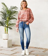 High Rise Skinny Stretch Jean