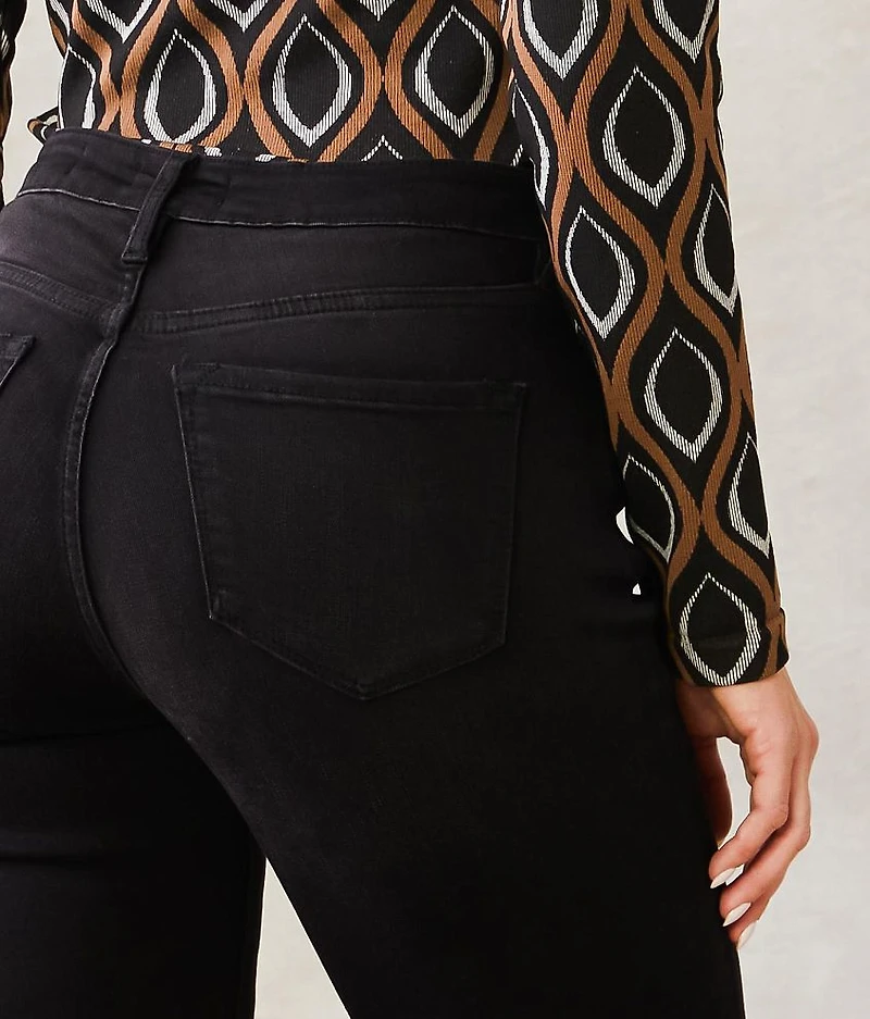 Kurvy Mid-Rise Flare Jean