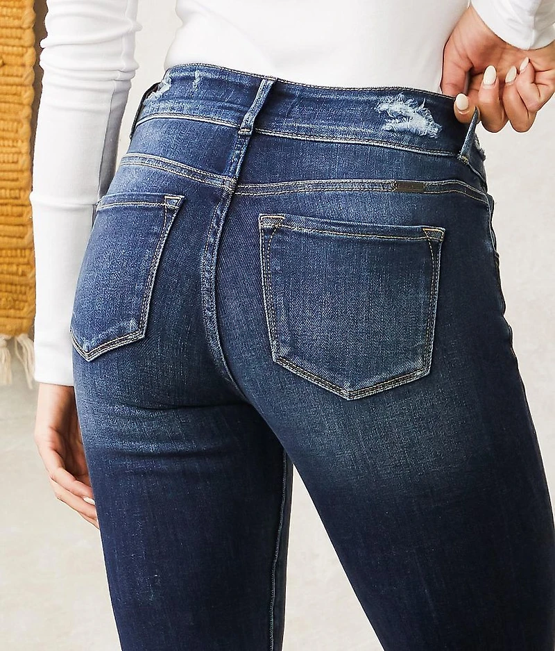 Kurvy Mid-Rise Skinny Stretch Jean