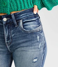 Mid-Rise Skinny Stretch Jean