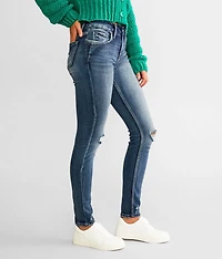 Mid-Rise Skinny Stretch Jean