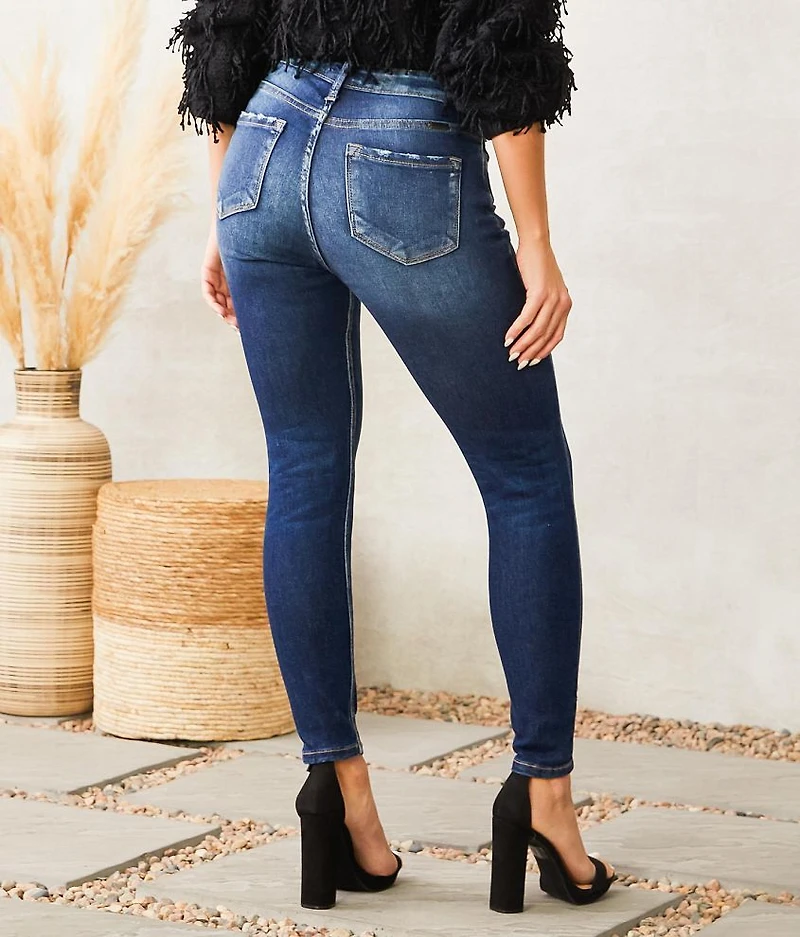 Kurvy Mid-Rise Ankle Skinny Jean