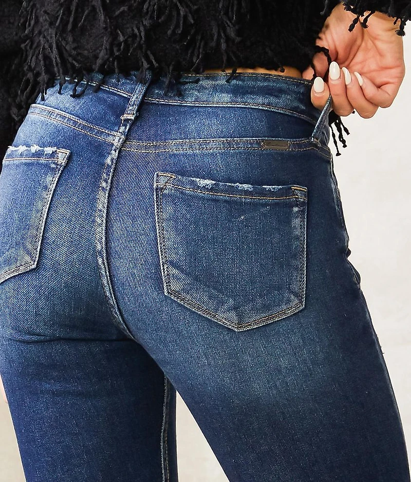 Kurvy Mid-Rise Ankle Skinny Jean