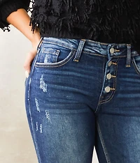 Kurvy Mid-Rise Ankle Skinny Jean