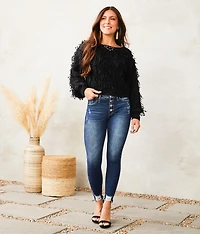 Kurvy Mid-Rise Ankle Skinny Jean