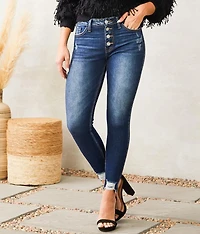 Kurvy Mid-Rise Ankle Skinny Jean