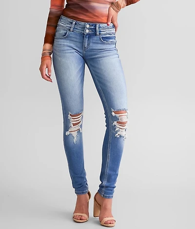 Low Rise Skinny Stretch Jean