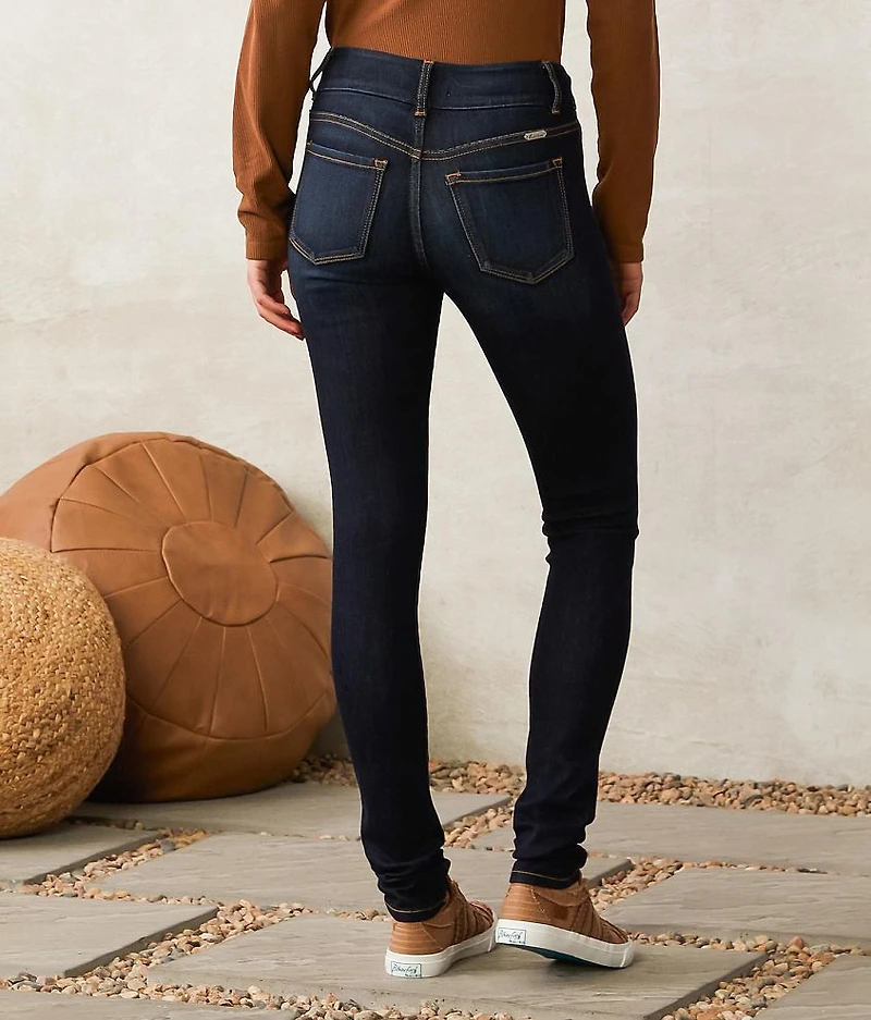 Mid-Rise Skinny Stretch Jean
