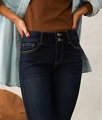 Mid-Rise Skinny Stretch Jean