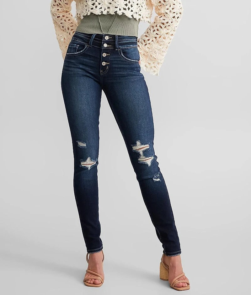 High Rise Skinny Stretch Jean