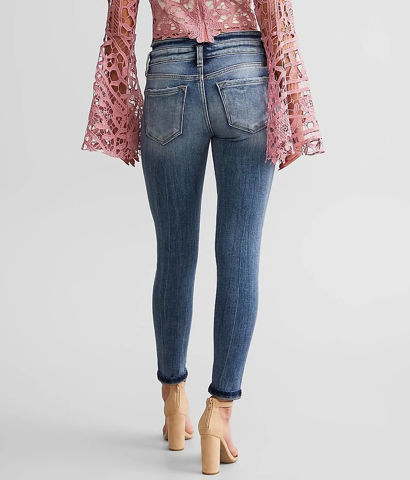 Low Rise Ankle Skinny Stretch Jean