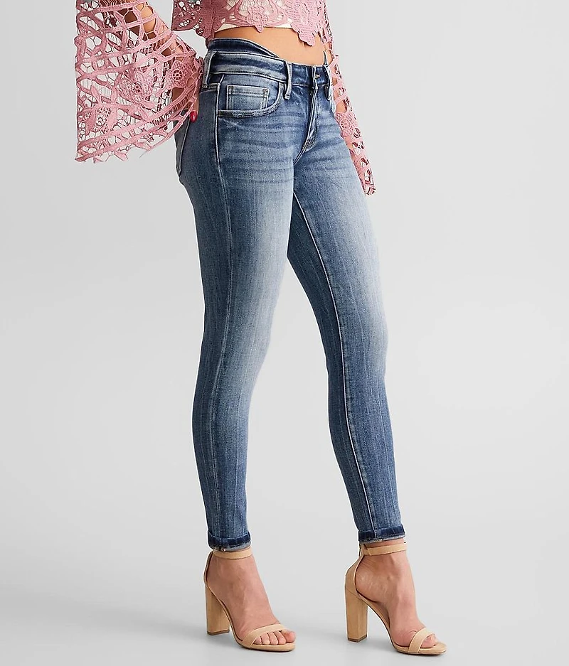 Low Rise Ankle Skinny Stretch Jean