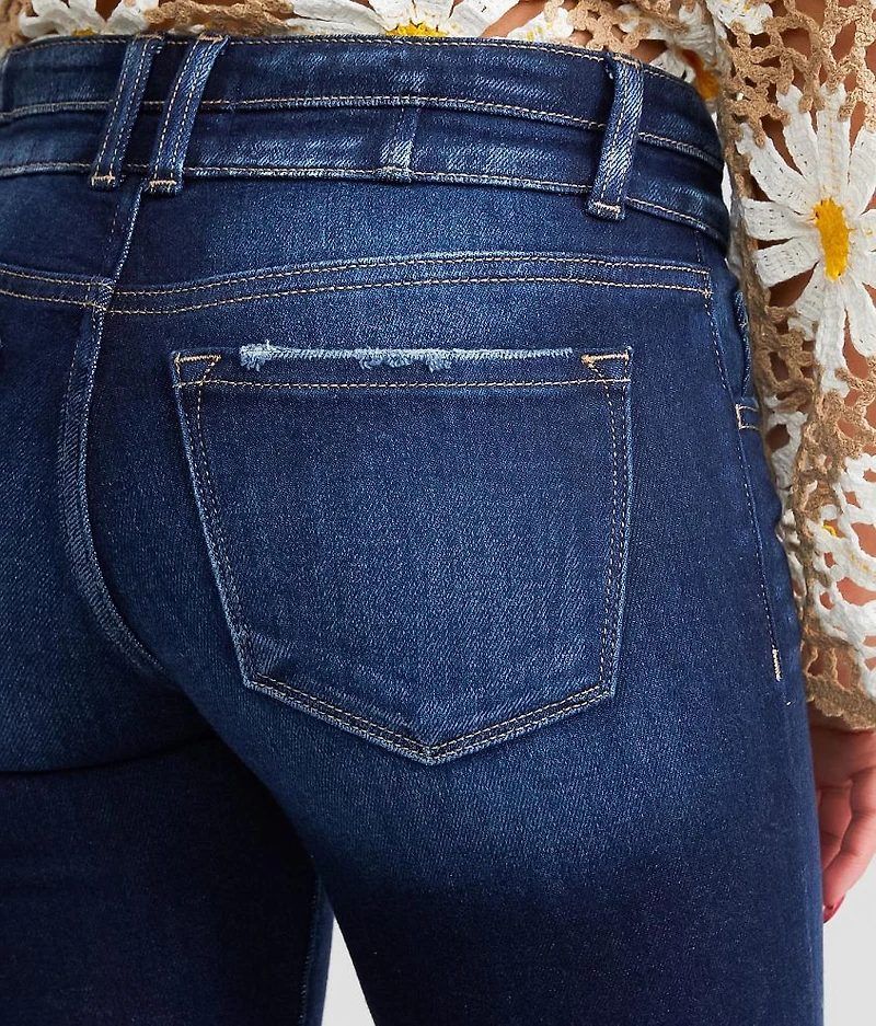 Low Rise Flare Stretch Jean