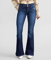 Low Rise Flare Stretch Jean