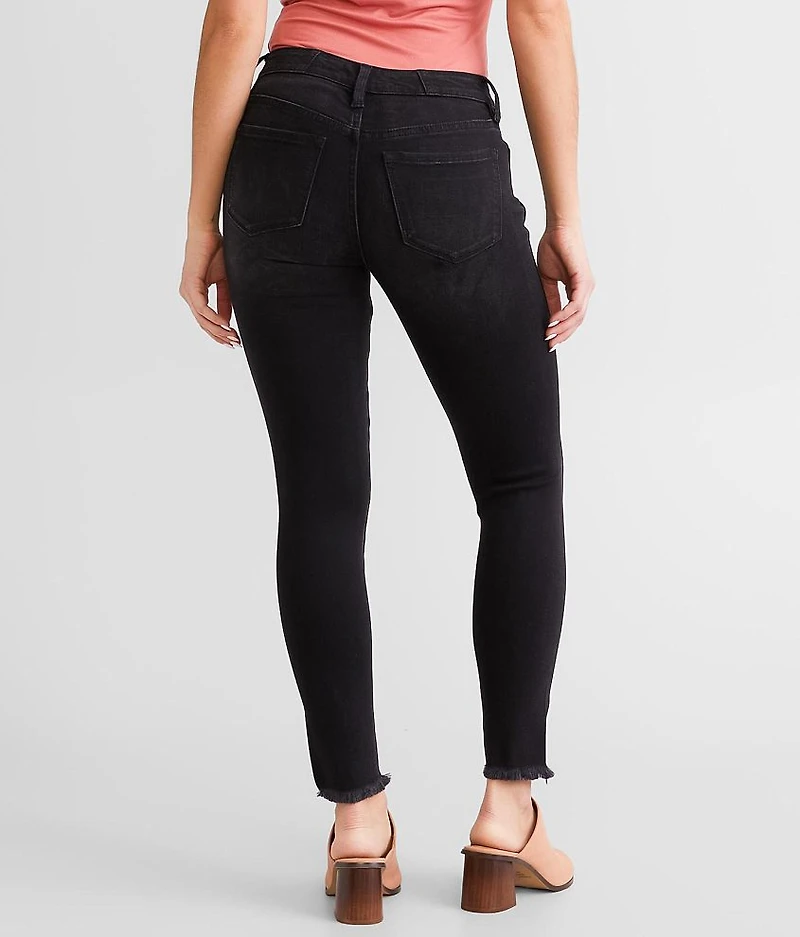 Mid-Rise Ankle Skinny Stretch Jean