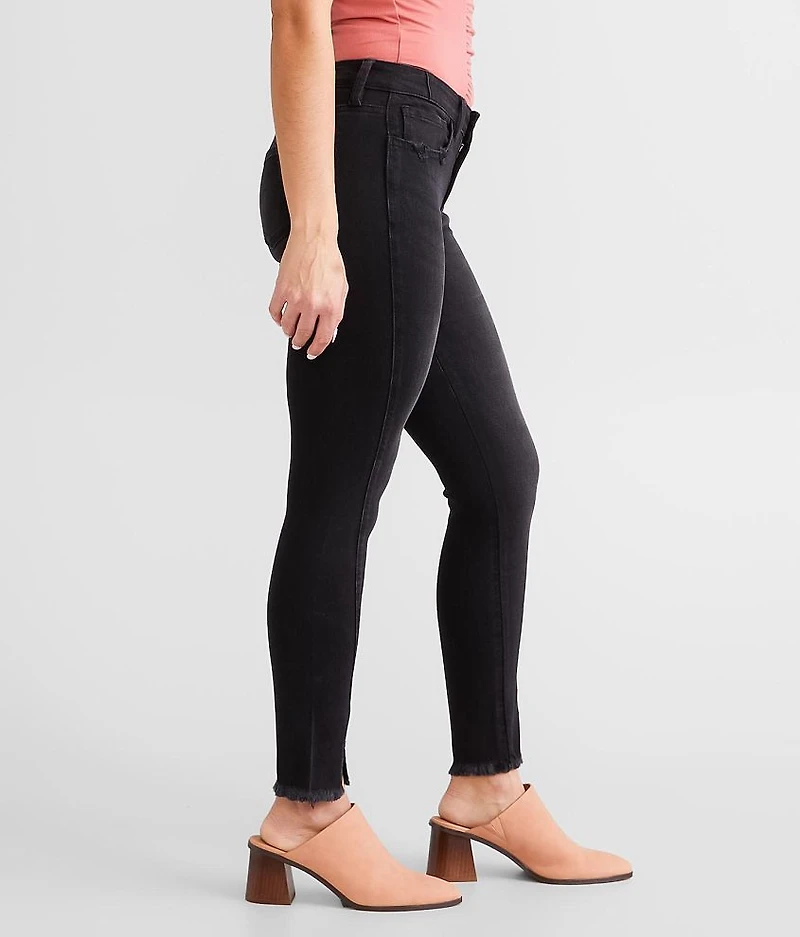 Mid-Rise Ankle Skinny Stretch Jean