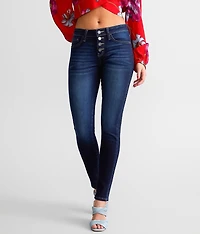Mid-Rise Skinny Stretch Jean