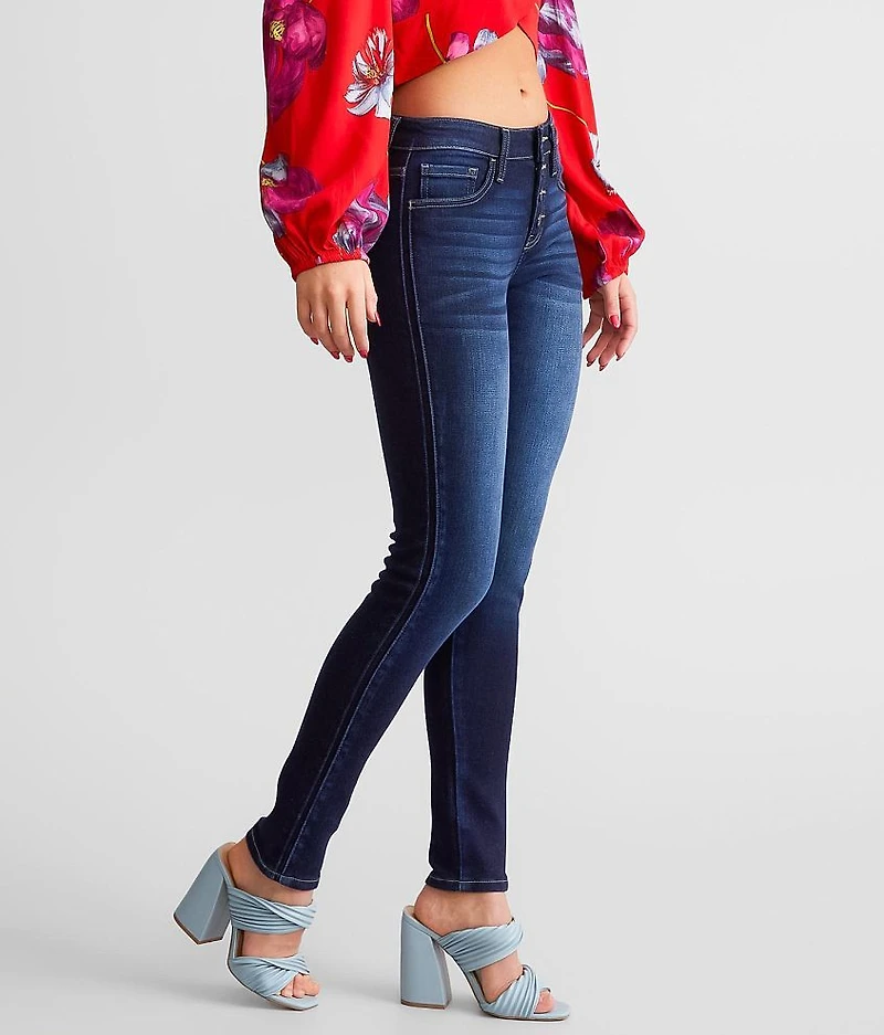 Mid-Rise Skinny Stretch Jean