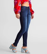 Mid-Rise Skinny Stretch Jean