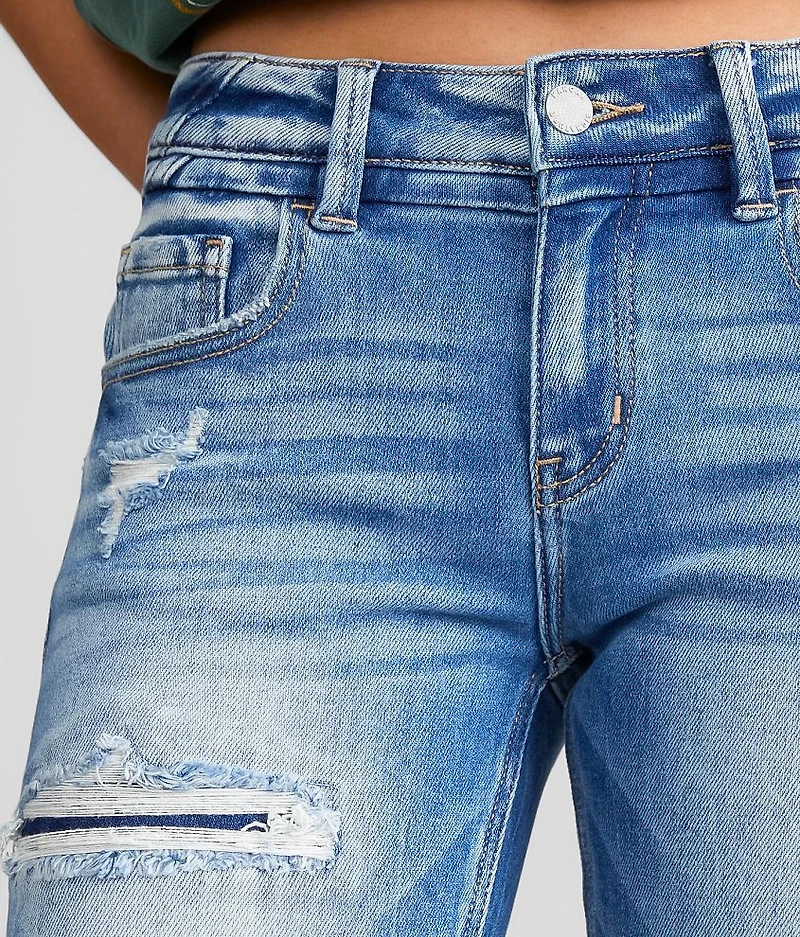 Mid-Rise Bermuda Stretch Short