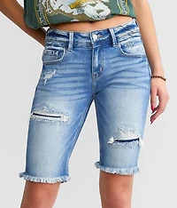 Mid-Rise Bermuda Stretch Short