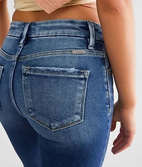 Mid-Rise Ankle Skinny Stretch Jean