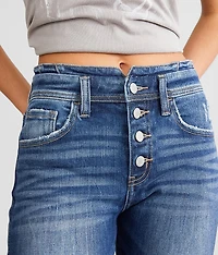 High Rise Bermuda Stretch Short