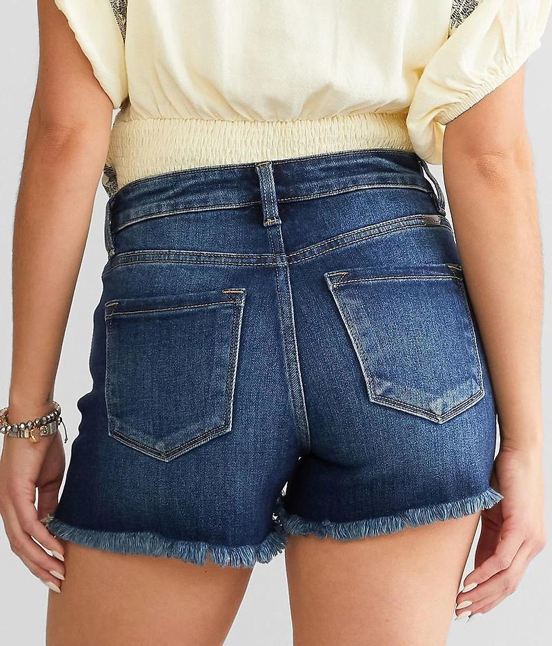 Kurvy Mid-Rise Stretch Short