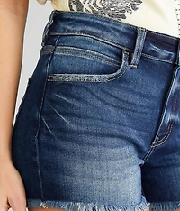 Kurvy Mid-Rise Stretch Short