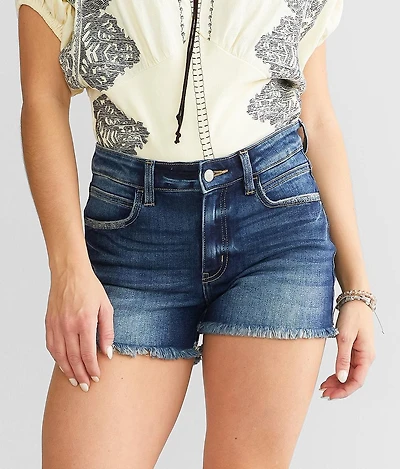 Kurvy Mid-Rise Stretch Short