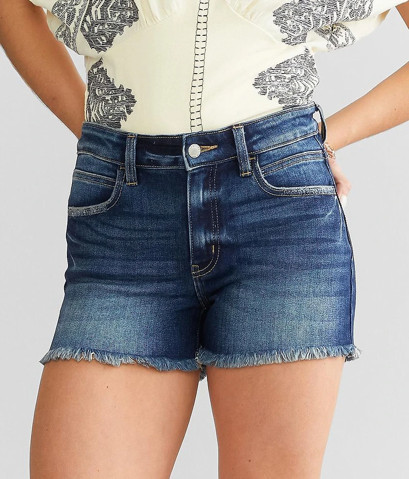 Kurvy Mid-Rise Stretch Short