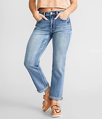 High Rise Relaxed Stretch Jean