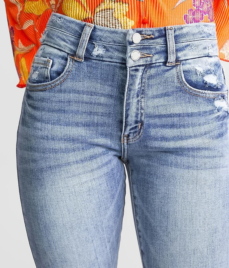 High Rise Super Flare Stretch Jean