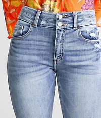 High Rise Super Flare Stretch Jean