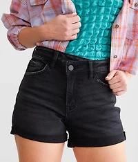 High Rise Stretch Cuffed Short