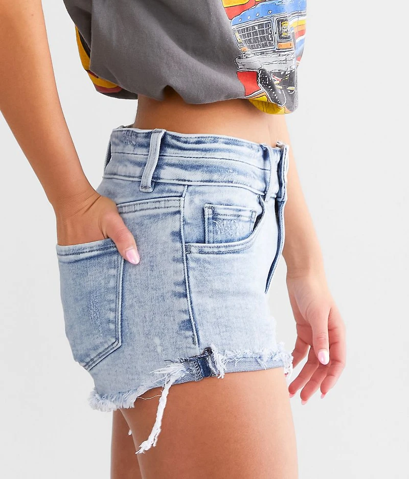 Mid-Rise Stretch Short