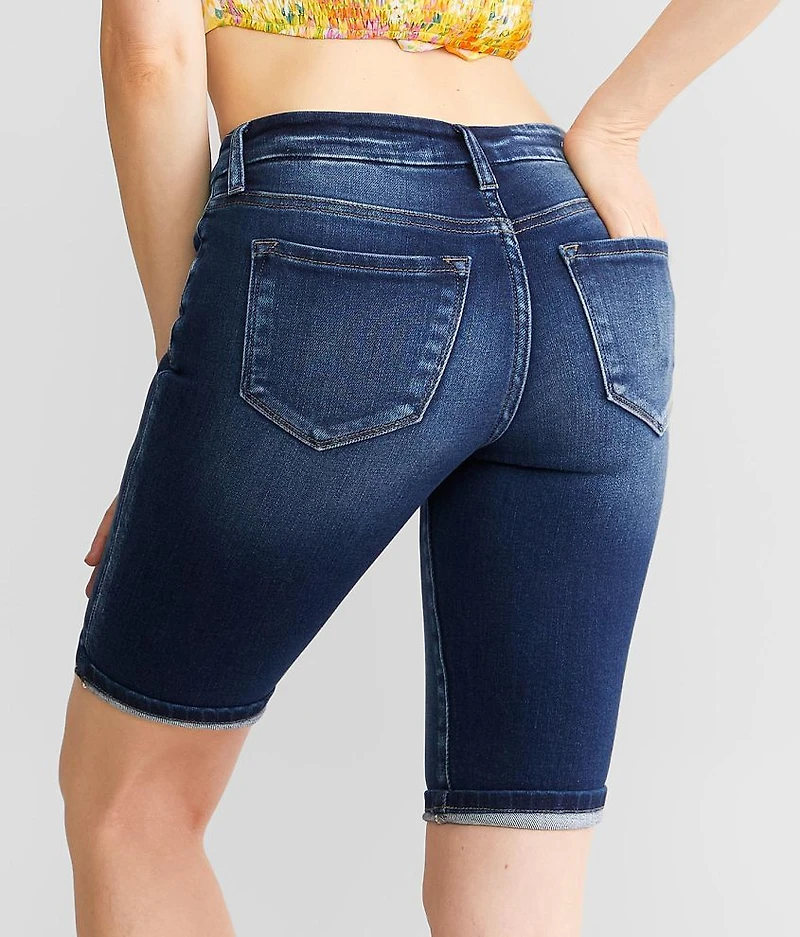 Mid-Rise Bermuda Stretch Short
