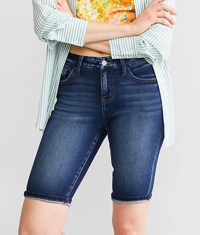 Mid-Rise Bermuda Stretch Short