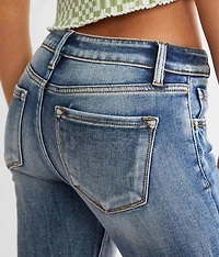 Low Rise Ankle Straight Stretch Jean