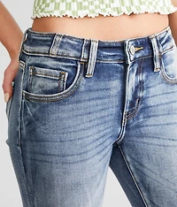Low Rise Ankle Straight Stretch Jean